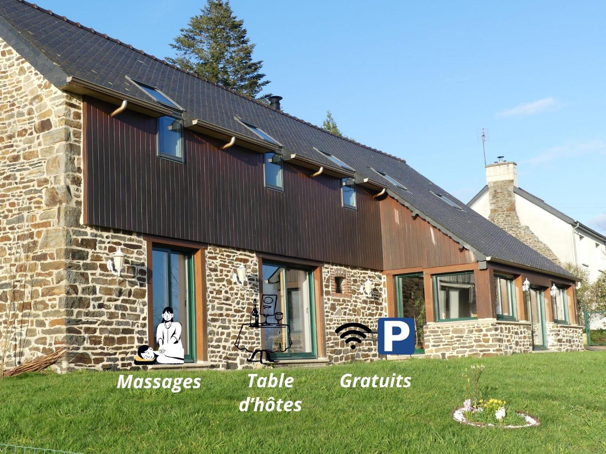 Reves De Baie - Accueillant, Paisible, Vue Panoramique Exceptionnelle Bed & Breakfast Tirepied-sur-See Bagian luar foto
